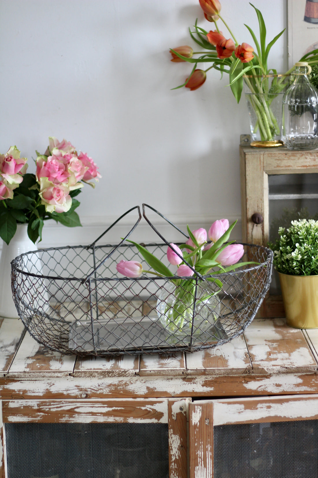 Panier à légumes ancien